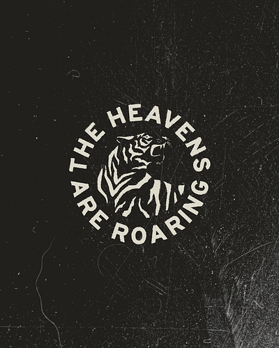 Heavens Are Roaring christian church design graphic design icon photoshop tiger
