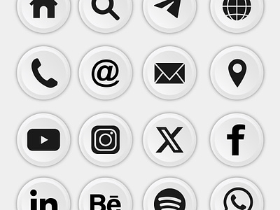 modern icon icon icons modern socialmedia icon trendy