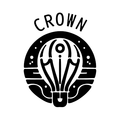 CROWN ab abstract logo marketing