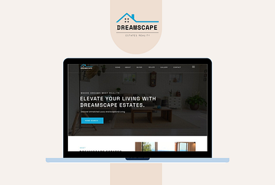 Transforming Dreamscape Estates' Online Presence branding graphic design logo ui