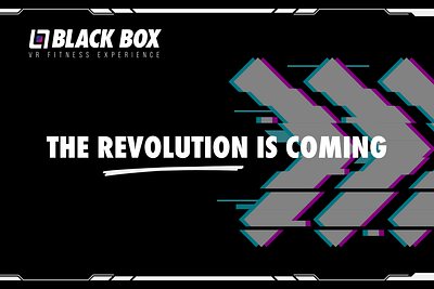 Graphic Design for Black Box VR branding graphic design