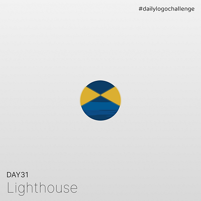 Day 31 | Lighthouse | Daily Logo Challenge dailylogochallenge day31 design graphic design logo