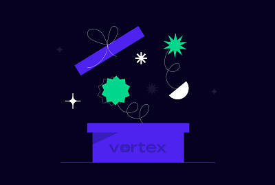 VortexAPP branding design graphic design illustration logo motion graphics typography ui ux vector