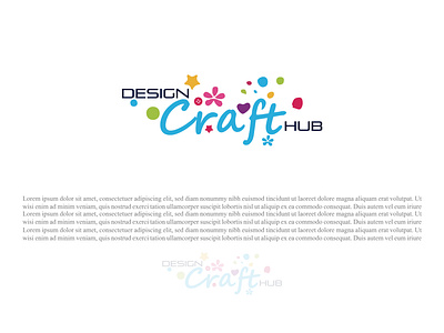 'DESIGN CRAFT HUB' Logo Design. branding business craft craft logo design design logo designer graphic design graphic designer logo logo design logo designer pictuer viral
