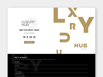 Luxury Hub by Nuba - Premier space for travel advisors. design ui ux web