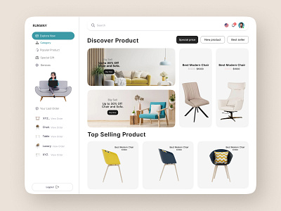 Furniture Dashboard design dasboard design trendy dashboard dashboard design dfigma dashboard design furniture dashboard furniture website minimal design modern dashboard modern design ui dashboard web dashboard website ui