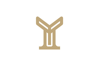 Y Logo Design abstract branding design logo simple typography y logo design