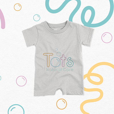 Tots branding clothes kids design logo design social media