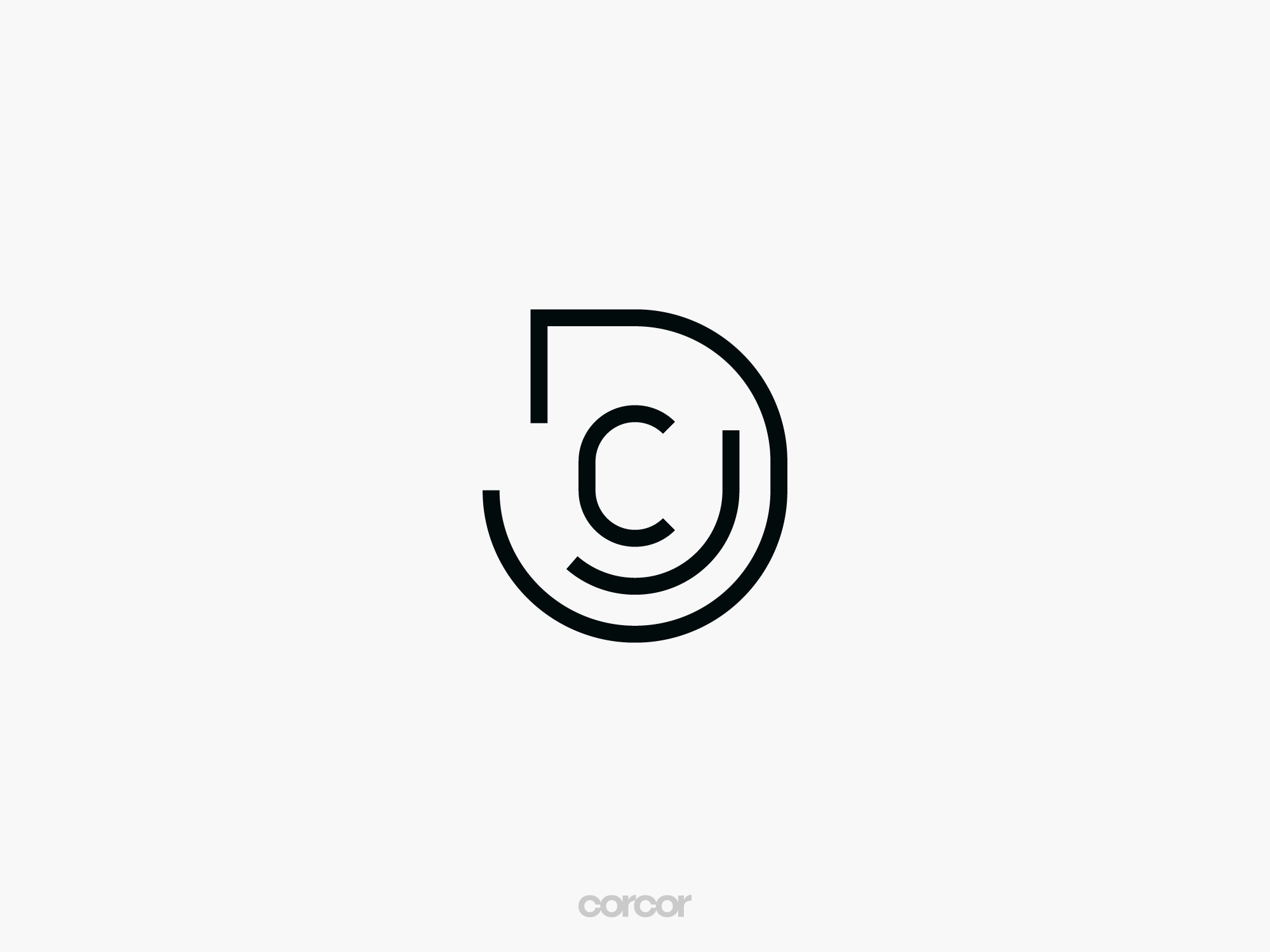 DJC Monogram - Real Estate Agent Logo branding dcj dcj logo letters logo logo logo design monogram monogram logo real estate agency real estate agent real estate logo