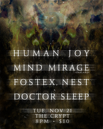 2023 Mind Mirage Tour Flyer design flyer graphic design music