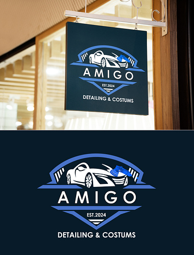 Detailing logo design branding cars design detailing graphic design illustration logo logo design typography vector