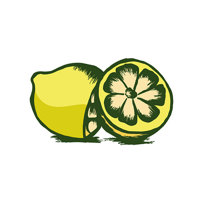 Lemon Slice Illustration bitter culinary delight design drawing fresh fruit fruity illustration juicy lemon sorbet lemonade mascot refreshing savor slice sunshine vector vibrant yellow