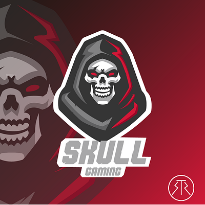 Skull Gaming Logo by Leo Vidigal Stroisch on Dribbble