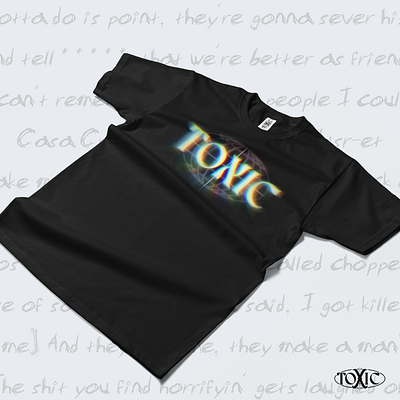 Toxic Worldwide Tshirt Design design tshirt