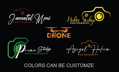 I will design creative photography and a camera logo 3d branding graphic design logo motion graphics