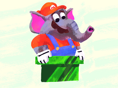 Mario Wonders How He'll Get Unstuck mario nes nintendo super mario bros video games wonder