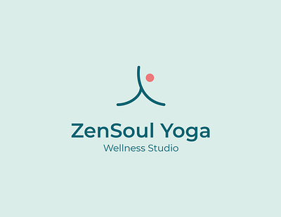 Zensoul Yoga Brand ~ Logo design & Visual Identity balance brand design branding gym icon log design logo meditation modern peace spiritual symbol visual identity yoga yoga brand yoga studio
