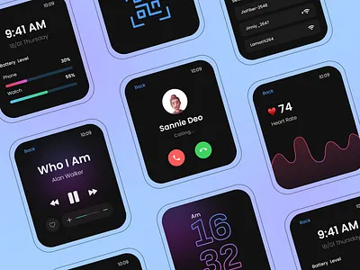 Smart Watch App, Watch UI, Home Assistant apple watch apple watch app assistant concept digital watch home watch iwatch smart watch smart watch ui smarthome ui design ui ux watch watch app watch assistant watch concept watch os watch ui watchface wearable