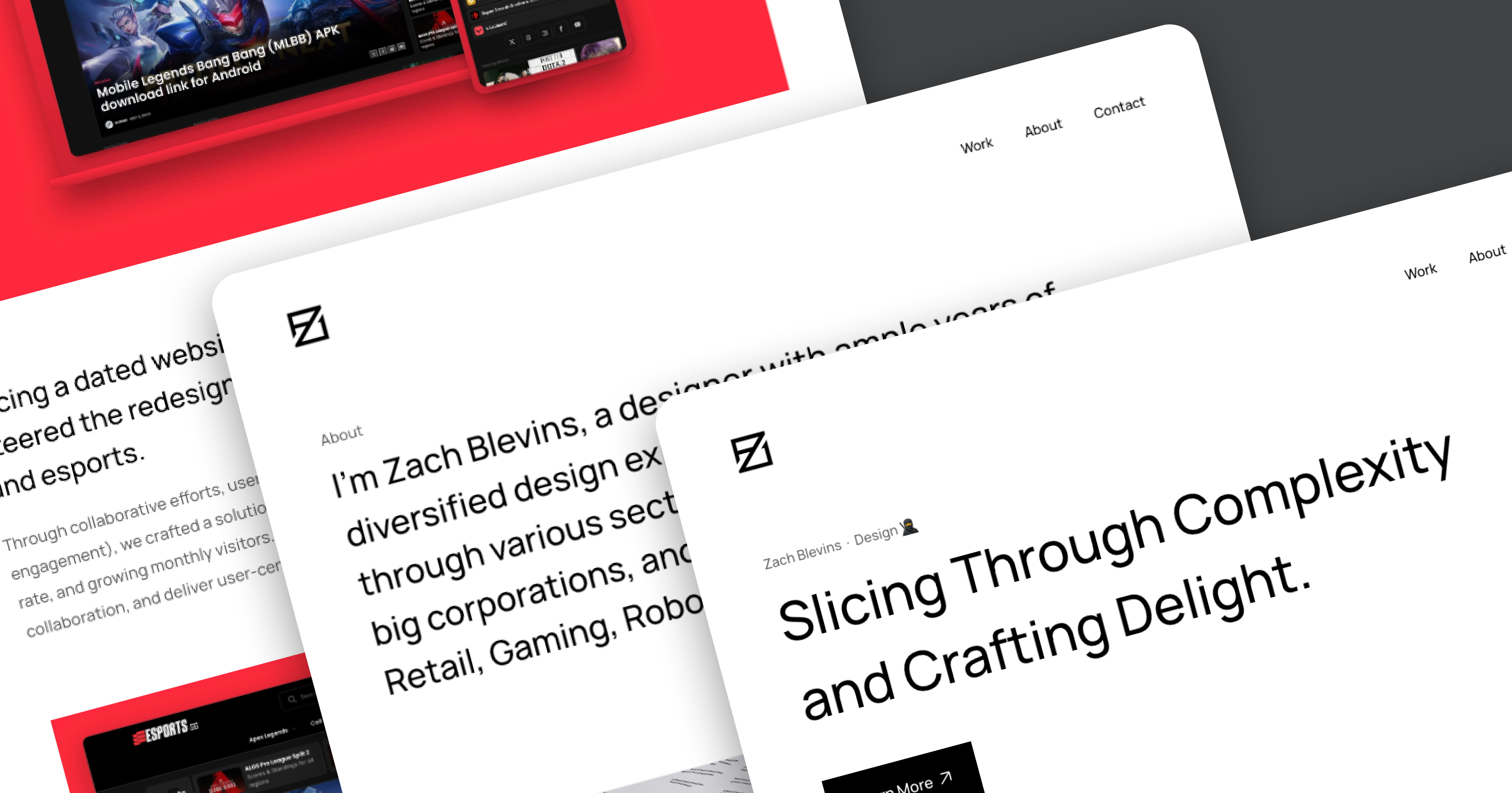 Portfolio Update clean portfolio simple ui ux