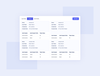 Authentication_tokens auth design product setting tokens ui ux