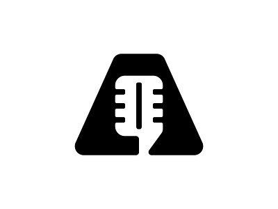 A + Podcast a brand branding illustration logo logos podcast podcastlogo