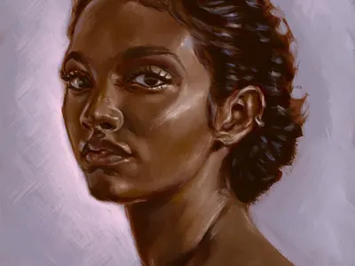 Voices of Power: Illustrated Portrait design digital painting illustration portrait