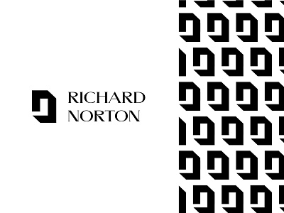 Richard Norton Logo Design branding business concept design flat illustration letter n letter r lettermark logo logo design minimal monogram negative space startup symbol uae ui uk usa
