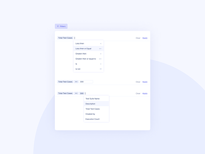 Advance Filter advanced filter filter product ui ux