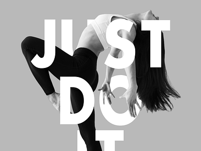 Nike Poster Concept branding concept graphic design idea minimal modern nike poseter poster design trending ui ux