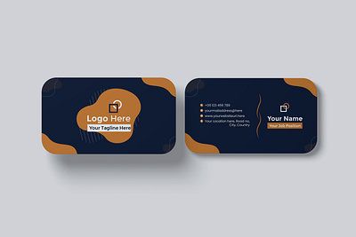 Business card design brand branding design graphic design illustrator logo