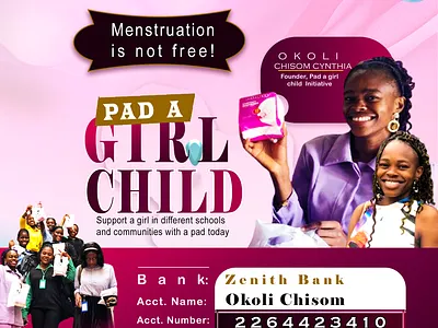 Pad a girl child initiative branding design graphic design illustration logo typography