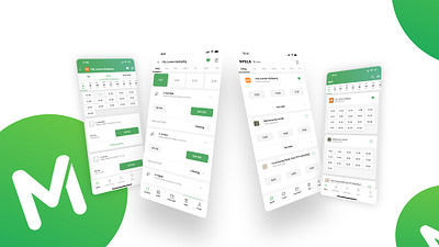 MATCHi ReDesign of App app redesign ui