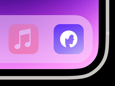 Hair Changer - App Icon Design ai ai app animation app icon app logo application branding icon loading animation loading bar logo