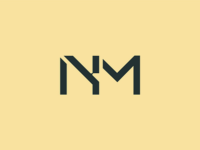 Nym logo ! branding creative logo design graphic design illustration logo logo design minimal logo modern logo nm logo nym logo ui
