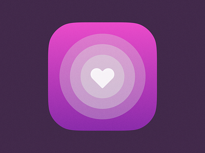 Heart app brand branding circle gradient heart icon icons illustration ios logo logo design love macos mark matchmaking mobile pink saas symbol