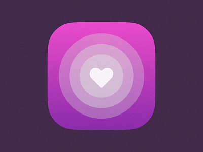 Heart app brand branding circle gradient heart icon icons illustration ios logo logo design love macos mark matchmaking mobile pink saas symbol