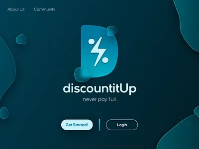 DiscountItUp Web-Design branding figma graphic design logo product design ui web design