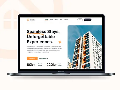 HavenHut | House Booking platform design booking booking house branding design figma graphic design househunt ui ux web website