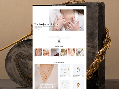 Jewelry Store Website Template accessories apparel retailers jewelry shops luxury brands minimal store online shop retail small business watch brands watch stores