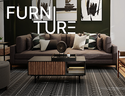 Furniture landing page adaptive deisgn design figma furniture landing page ui uxui web design