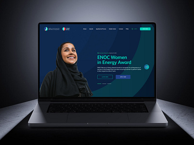 ENOC Women in Energy ux ux design web website design