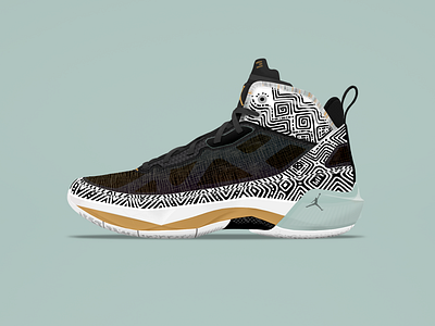 Air Jordan 37 colorway concept basketball design footwear footwear design illustration jordan nike shoes sneakers