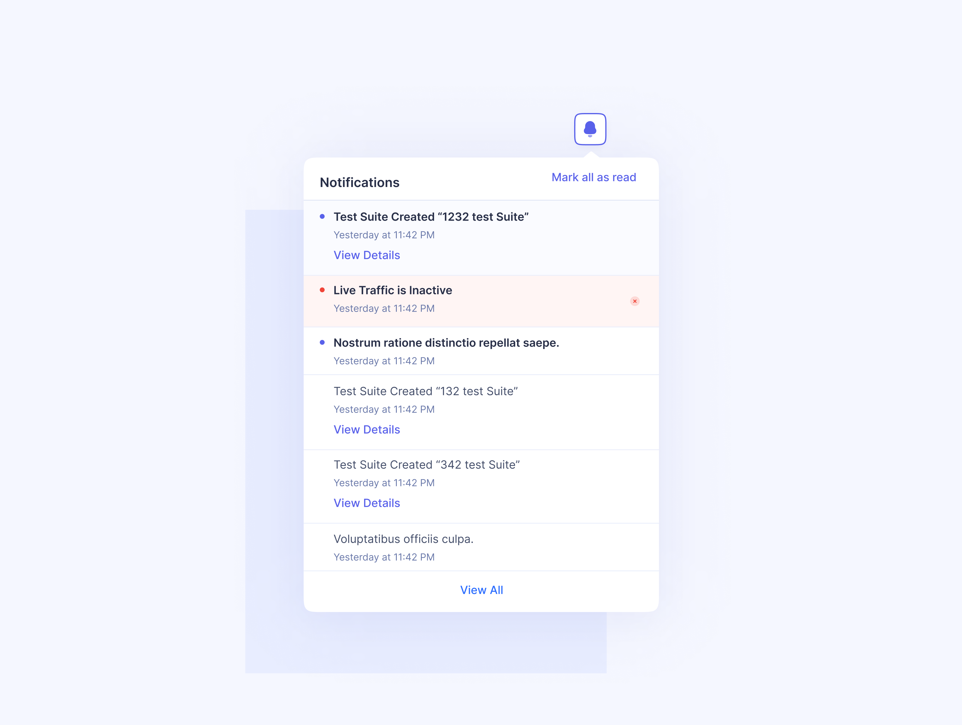 Notification alert design error notification popup product ui ux