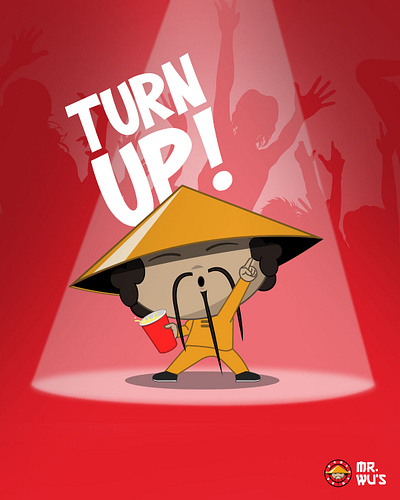 Mr. Wu's Party character design graphic design illustration vector