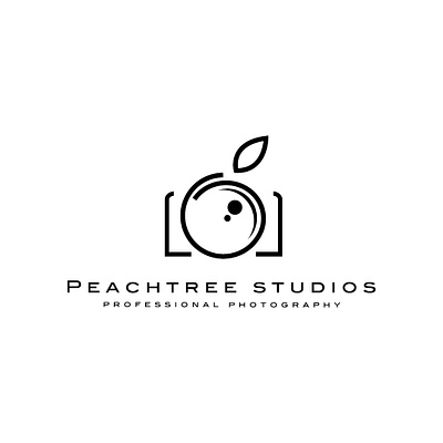 PeachTree Studios logo branding graphic design icon illustrator logo logo design logotype
