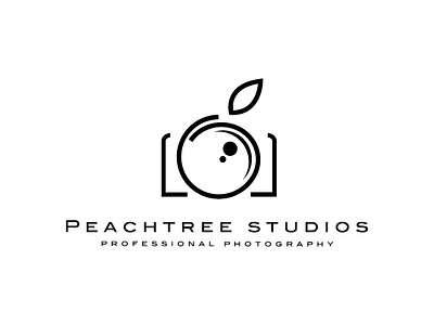 PeachTree Studios logo branding graphic design icon illustrator logo logo design logotype