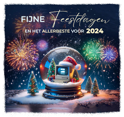 Happy New Year! ai festive fireworks graphic design