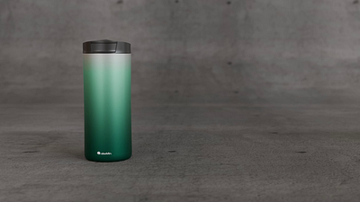 Thermos cup add 3d 3dvideo blender thermos