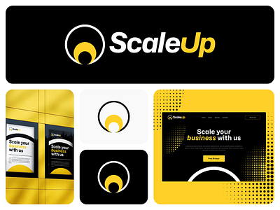 ScaleUp — Lodo Design Concept branding design logo logoinspiration logomaker logomark logos logotype