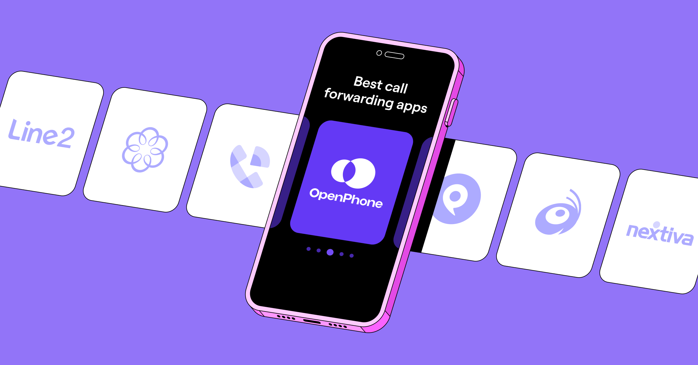 Best Forwarding Apps Illu apps call design figma illustration illustrator iphone isometric phone rosek vector